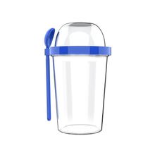 Poppard Lacivert Capsule 450 ml + 100 ml Atıştırmalık Kabı