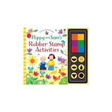 Poppy and Sam's rubber stamp activities - Usborne Yayınları