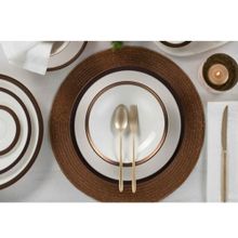 Porland 04ALM005234 12 Kişilik 60 Parça Copper Line Yemek Takımı
