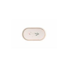 Porland 04ALM007654 28 cm Botanical Desen 4 Kayık Tabak