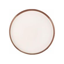 Porland 04ALM007816 21 cm Chopin Bakır Düz Tabak