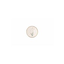 Porland 04ALM008011 Botanical Desen4 11 cm Çay Tabağı