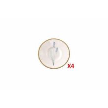 Porland 04ALM008017 11 cm Botanical Desen 11 Çay Tabağı