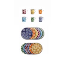 Porland 04A+P021276 A+P Morocco Karma 18 Parça İkram ve Kahvaltı Takımı