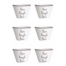Porland 04LFH000379 Hope 8 cm 6'lı Kase