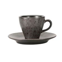 Porland 04SWA000278 75cc Stoneware Ironstone Tabaklı Kahve Fincanı