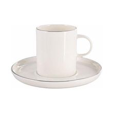 Porland 200 cc Chopin Platin Tabaklı Çay Fincanı