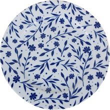 Porland 24 cm Blue Desen3 Düz Tabak