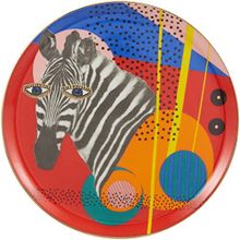 Porland Alm Wild Life Zebra 28 cm 1 Adet Düz Tabak