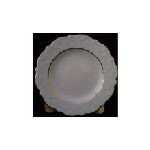 Porland Altın Yaldız 2f 16 cm 6'lı Düz Tatlı Tabağı