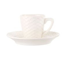 Porland Aqua Alumilite 64 cc 12 Adet Tabaklı Kahve Fincanı