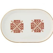 Porland Arabesque 18 cm Desen6 Kayık Tabak