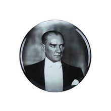 Porland Atatürk 28 cm Desen 1 Dekoratif Tabak