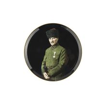 Porland Atatürk 28 cm Desen 2 Dekoratif Tabak