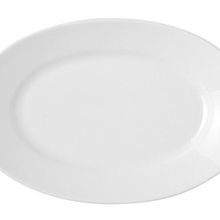 Porland Bella Beyaz 6'lı 33 cm Kayık Tabak