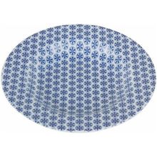 Porland Blue Desen4 22 cm Çukur Tabak