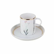 Porland Botanical 80 cc Tabaklı Kahve Fincanı