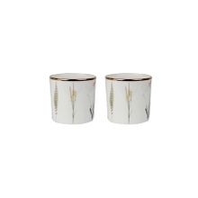 Porland Botanical Desen10 230 cc 2'li Mug Bardak