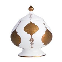 Porland Cezri 16 cm Kapaklı Vazo