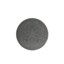 Porland Christina Koyu Gri 27 cm Düz Tabak