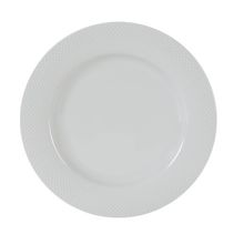 Porland Collet Beyaz 25 cm Düz Tabak