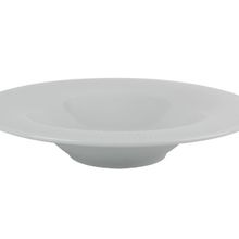 Porland Collet Beyaz 27 cm Desen 2 Çukur Tabak
