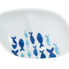 Porland Deep Blue 14 cm Desen 1 Sos Tabağı