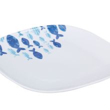 Porland Deep Blue 27 cm Desen 1 Düz Tabak