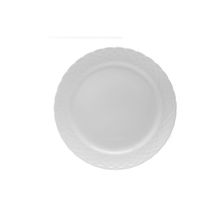 Porland Elizabeth Beyaz 25 cm Düz Tabak