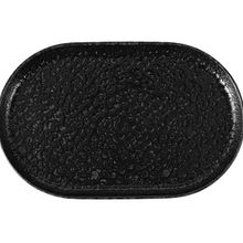 Porland Ethos Black Moss 18 cm Kayık Tabak