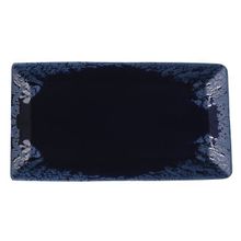 Porland Ethos Root Blue 13x23 cm Kayık Tabak