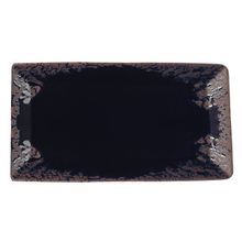 Porland Ethos Root Rusty 17x33 cm Kayık Tabak