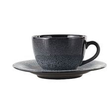 Porland Ethos Twilight 215 cc Tabaklı Çay Fincanı