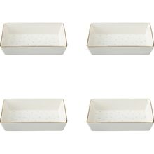 Porland Forest 04LFH000585 8x14 cm 4'lü Kahvaltı ve Meze Tabağı