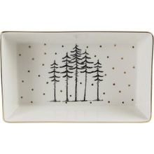 Porland Forest 19 cm Kare Salata Tabağı