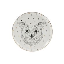 Porland Forest Owl 20 cm Düz Tabak
