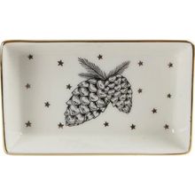 Porland Forest Pine Cone 7x11 cm Kahvaltı Meze Tabağı