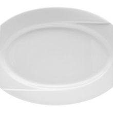 Porland Fourline Beyaz 18 cm Kayık Tabak