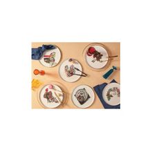 Porland Funky 27 cm 6 Kişilik Servis Takımı