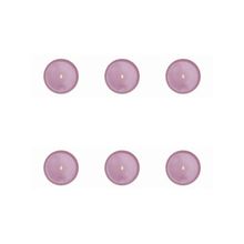 Porland Glamorous Pembe 20 cm 6'lı Düz Tabak