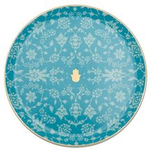 Porland Glamorous Turkuaz 24 cm 6'lı Düz Tabak