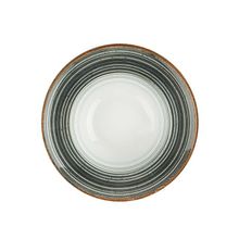 Porland Hypnosis Gri 26 cm Makarna ve Salata Tabağı