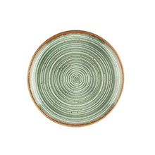 Porland Hypnosis Yeşil 21 cm Düz Tabak