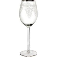 Porland Lace Kırmızı 410 cc Şarap Bardağı