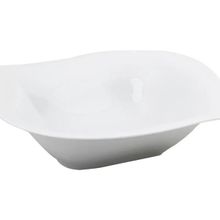 Porland Leaf 38 cm Beyaz Kase