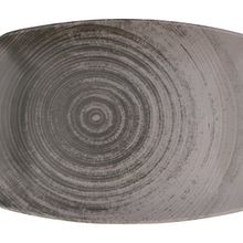 Porland Lykke Gri 32 cm Kayık Tabak