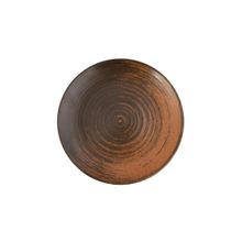 Porland Lykke Kahverengi 17 cm Düz Tabak