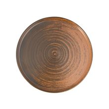 Porland Lykke Kahverengi 24 cm Düz Tabak