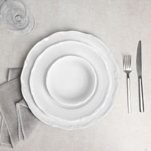 Porland Maria Beyaz 18 Parça 6 Kişilik Yemek Takımı