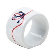 Porland Marine 5 cm Porselen Yüzük Peçetelik
